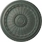 Ekena Millwork Brunswick Ceiling Medallion (Fits Canopies up to 4 1/2"), 27"OD x 2 1/2"P, Cloud Burst Crackle CM27BRCBC - alternate 1
